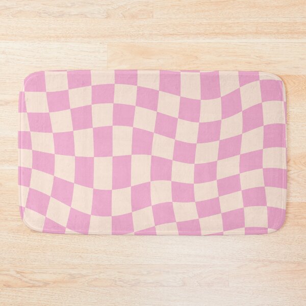 Item preview, Pink Pastel Twisted Warped Checkerboard designed and sold by enricadenicola.