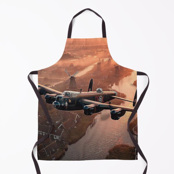 Item preview, Historic Lancaster Soaring Across the Rivers of Holland with the Sun Emerging designed and sold by Skyframe Aviation.