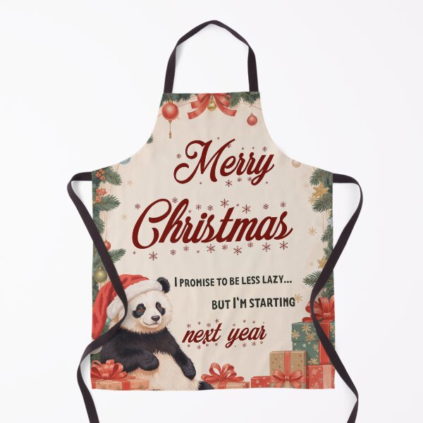 Item preview, Lazy Panda: Merry Christmas and Happy New Year! designed and sold by store52.