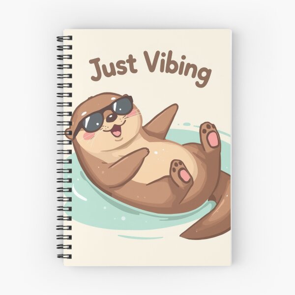 Item preview, OTTER – “Just Vibing” designed and sold by The-Dreamy-Zoo.