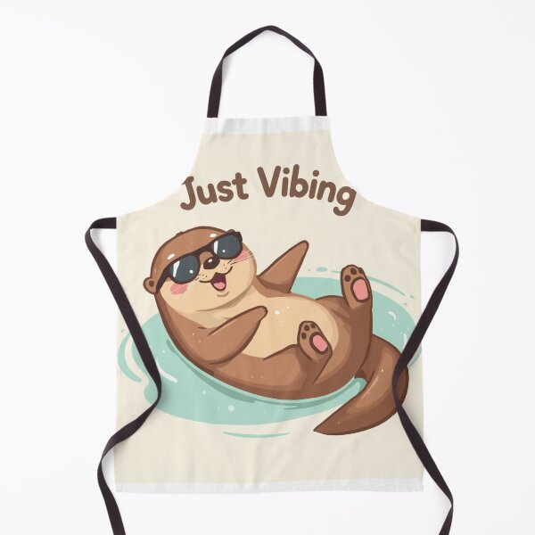 Item preview, OTTER – “Just Vibing” designed and sold by The-Dreamy-Zoo.