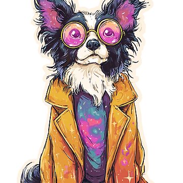 Artwork thumbnail, Trippy Psychedelic Dog by bapupa