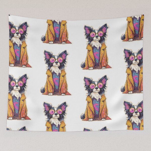 Item preview, Trippy Psychedelic Dog designed and sold by bapupa.