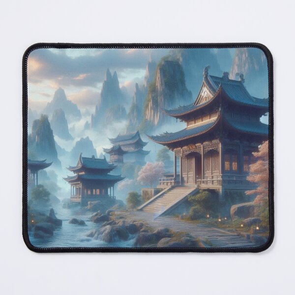 Item preview, Melody of the Flowing Mountains designed and sold by calmgarden.