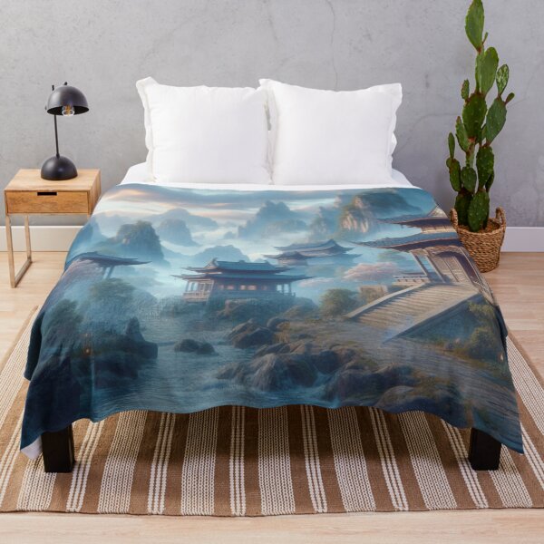 Item preview, Melody of the Flowing Mountains designed and sold by calmgarden.