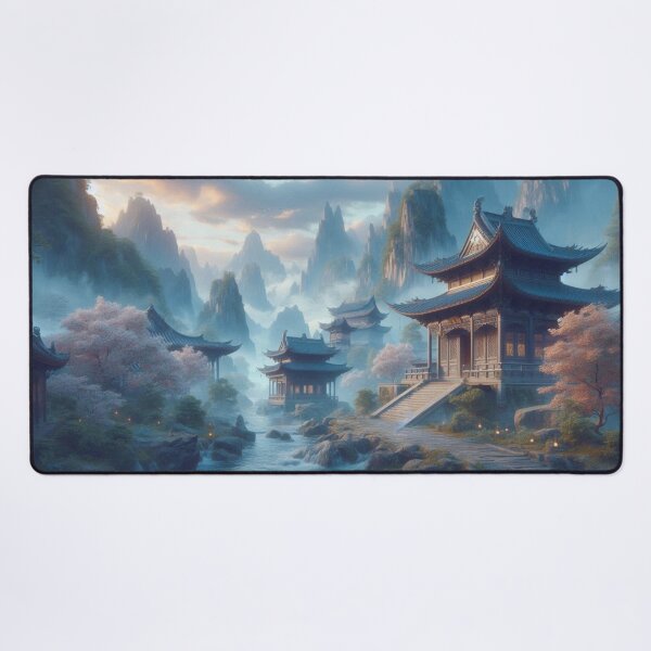 Item preview, Melody of the Flowing Mountains designed and sold by calmgarden.
