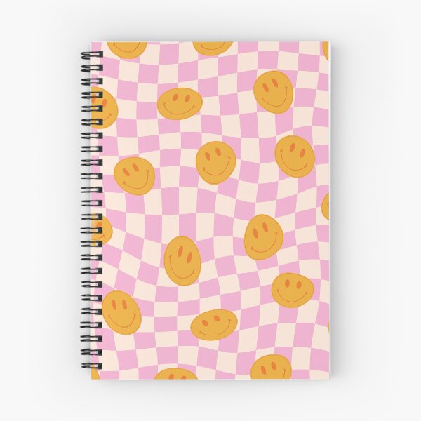 Item preview, Funky Groovy Smiley Faces on Twisted Checkered Background designed and sold by enricadenicola.