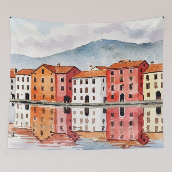 Item preview, Picturesque town designed and sold by Design4uStudio.