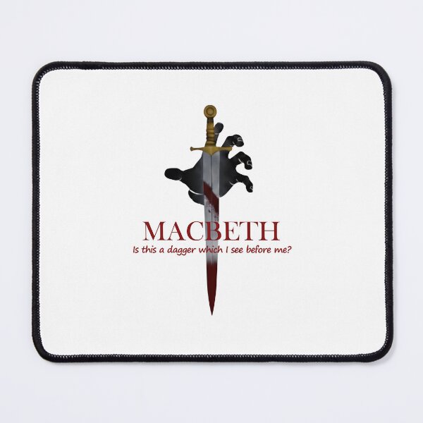 Item preview, Macbeth Dagger Quote – Shakespeare Gothic Art for Dark Academia & Theater Lovers designed and sold by Williams Anderson.