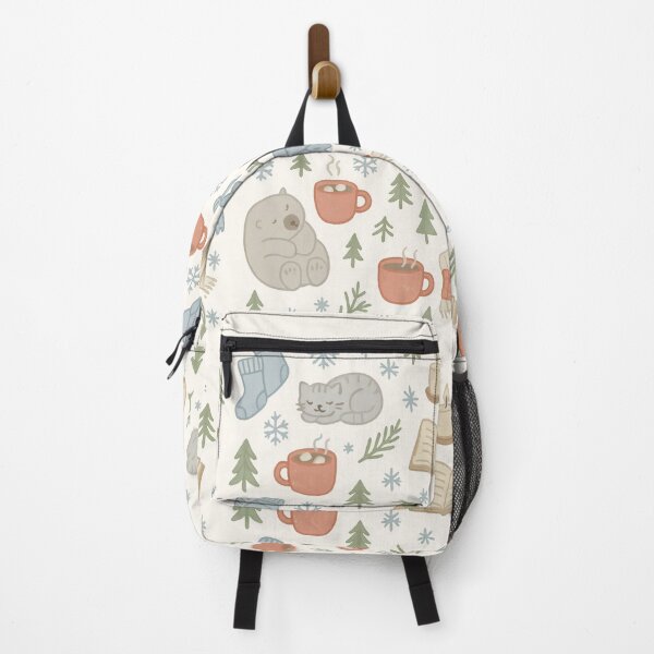 Item preview, Cozy Winter Doodles Seamless Pattern designed and sold by Ombrya.