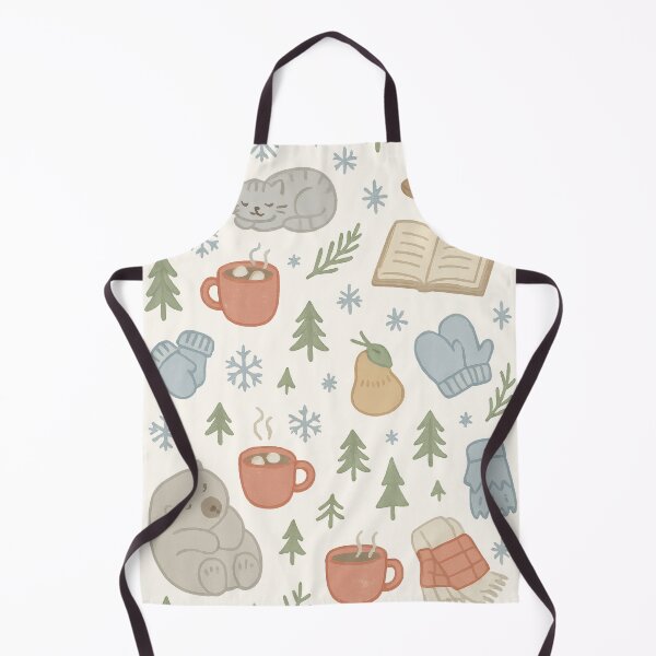 Item preview, Cozy Winter Doodles Seamless Pattern designed and sold by Ombrya.