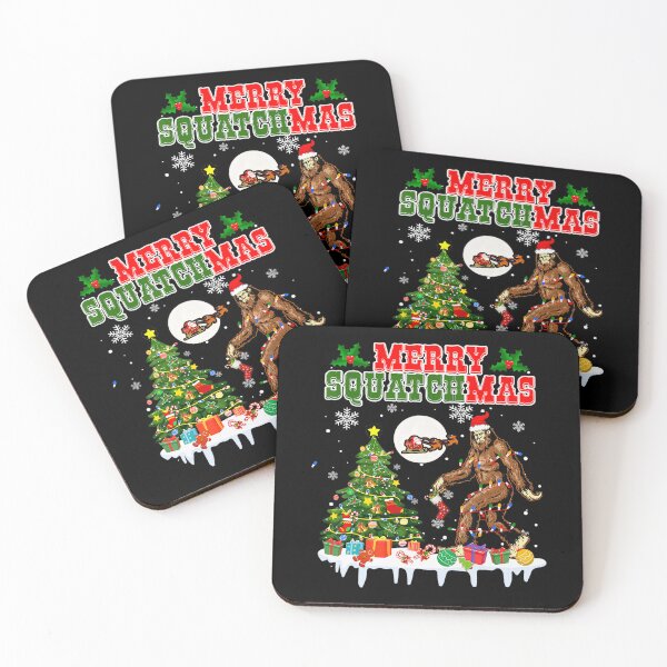 Item preview, Christmas Bigfoot Festive Retro Tree Christmas Vintage Classic Lights Holiday designed and sold by FrankyTepper.