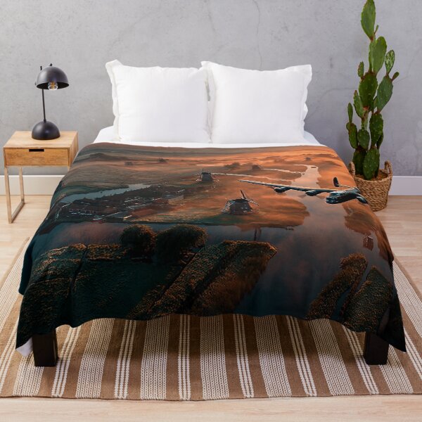 Item preview, RAF Lancaster Approaching the Rivers of Holland at Dawn designed and sold by Skyframe Aviation.