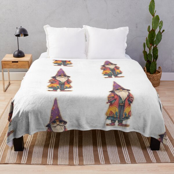 Item preview, Colorful Psychedelic Gnome designed and sold by bapupa.
