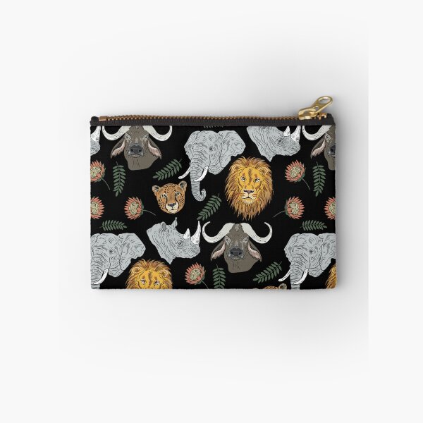 Item preview, The Big Five Safari Animals Protea Edition designed and sold by SpiritedArtwork.