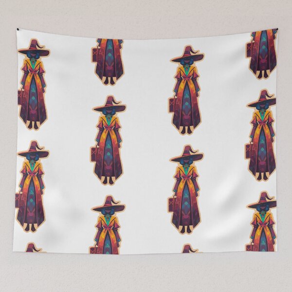 Item preview, Magical Psychedelic Witch designed and sold by bapupa.