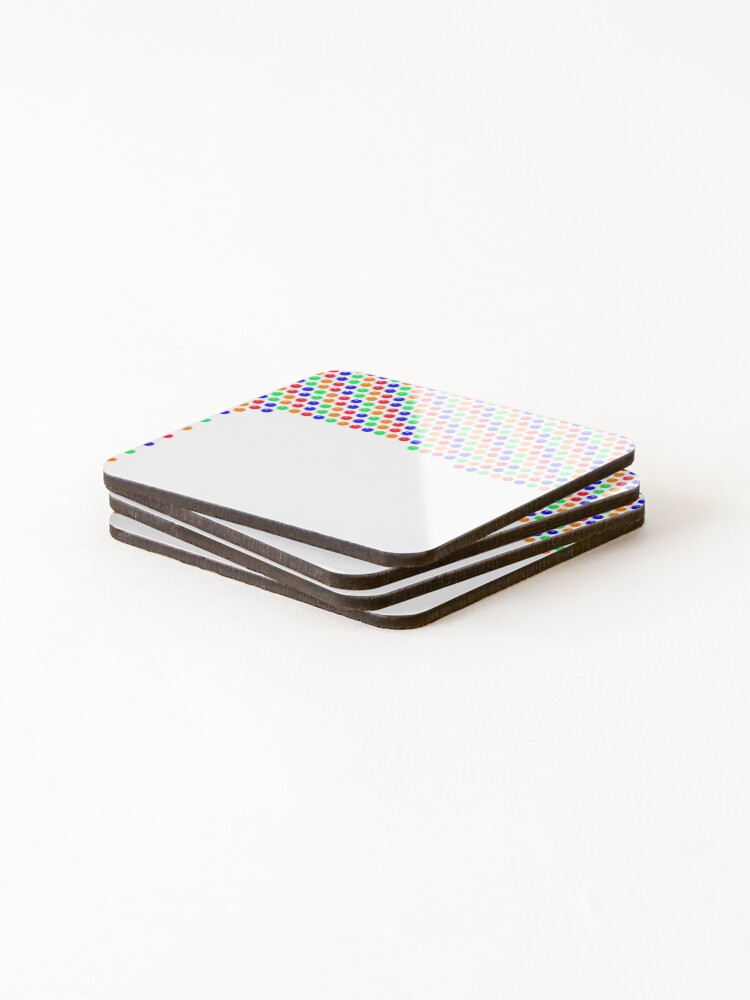 Thumbnail 4 of 5, Coasters (Set of 4), Multicolored Rhinestone Flag designed and sold by TheIconSmith.
