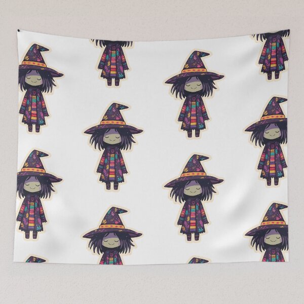 Item preview, Vibrant Psychedelic Witch designed and sold by bapupa.