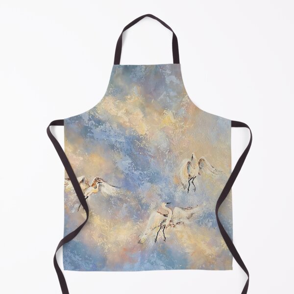 Item preview, Skybound – Birds Flying Through a Dreamy Multicolor Sky designed and sold by art.ash.original.