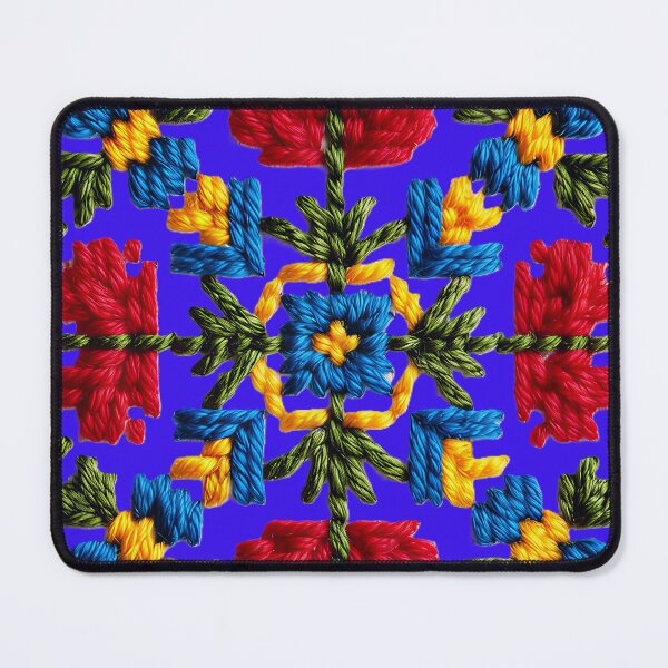 Item preview, Traditional Serbian Folk Embroidery with Floral Motifs designed and sold by BoralisSynth.