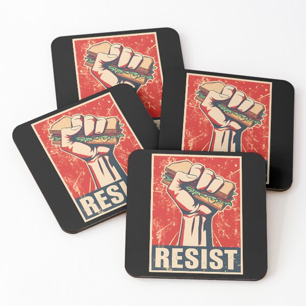 Item preview, Meme de humor político de un tipo estadounidense: Sándwich de resistencia de Washington D.C. designed and sold by VictoriaVilleno.