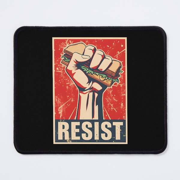 Item preview, Meme de humor político de un tipo estadounidense: Sándwich de resistencia de Washington D.C. designed and sold by VictoriaVilleno.
