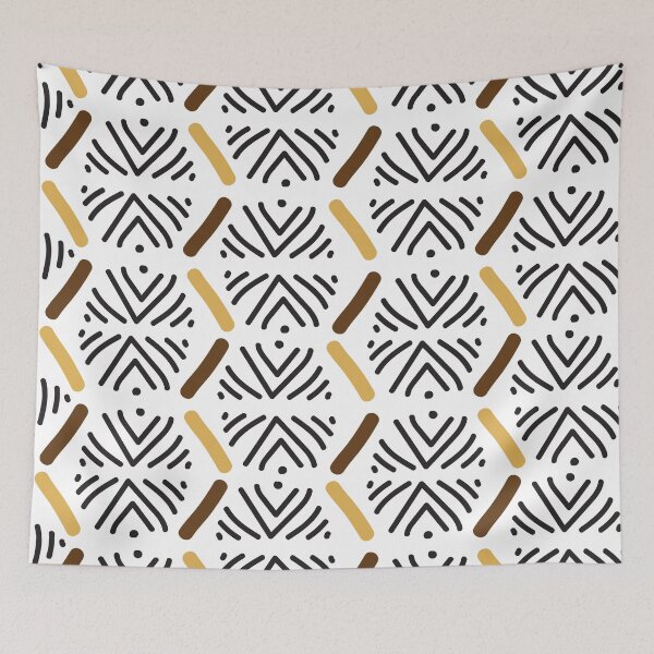 Item preview, African Bogolan fabric design designed and sold by Wolagno.