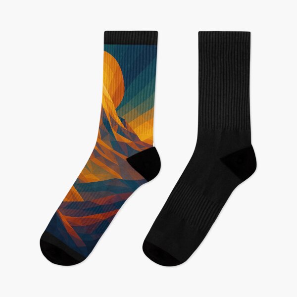 Item preview, THE MOUNTAIN IS YOU | Unique Owlic Colorful Cubist Vivid Mountain | Vibrant Summit Everest Journey Travel Art Design  designed and sold by Owlic.artwear.