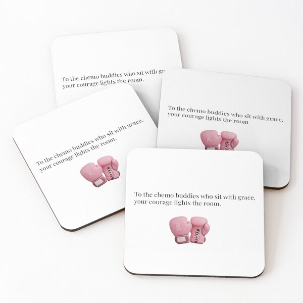 Item preview, Chemo Buddy Courage and Grace Breast Cancer Awareness Design designed and sold by WhispersWear.