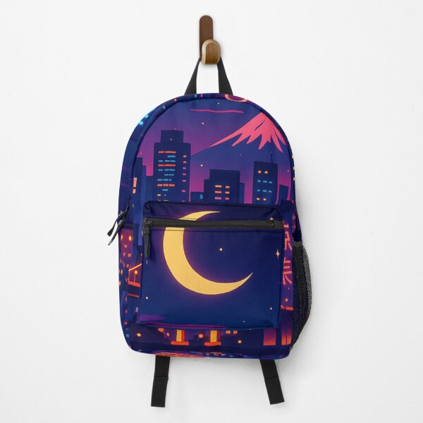 Item preview, Neon Tokyo Nightscape Vaporwave City designed and sold by GolabMagic.