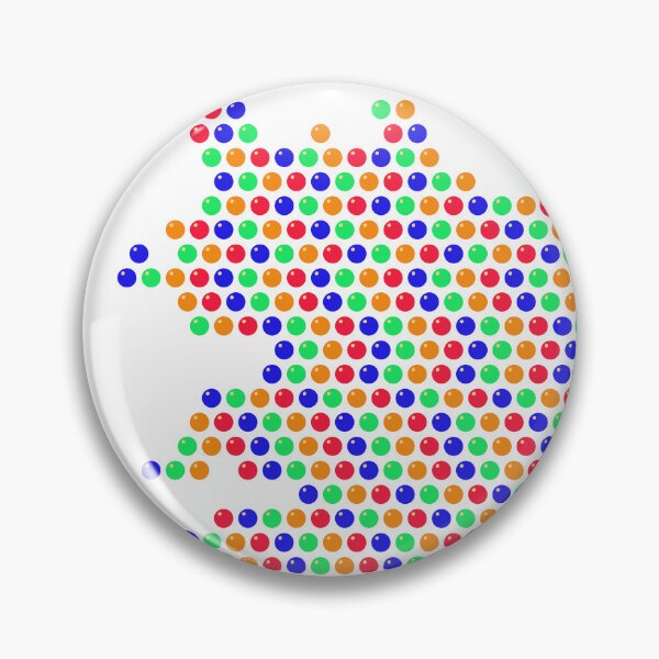 Item preview, Multicolored Rhinestone Ireland designed and sold by TheIconSmith.