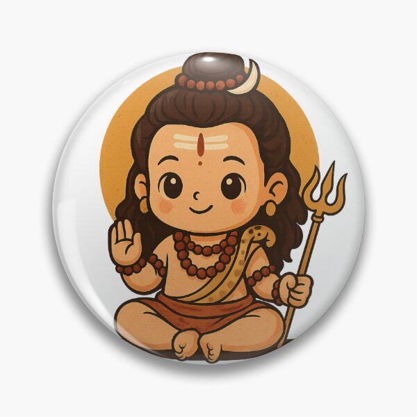 Item preview, Adorable Mahadev Divine Character Design designed and sold by HiteshArt111.