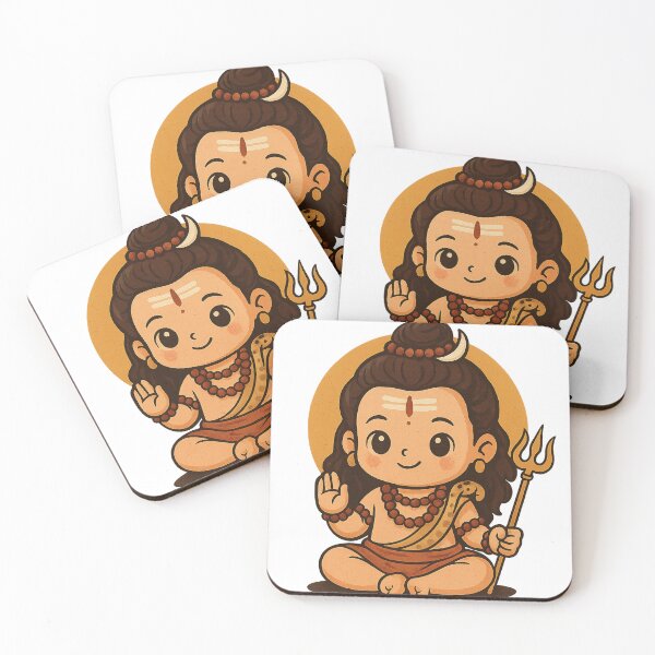 Item preview, Adorable Mahadev Divine Character Design designed and sold by HiteshArt111.