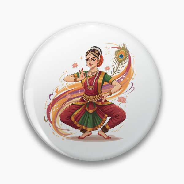 Item preview, Indian Classical Dancer  designed and sold by Designnari.