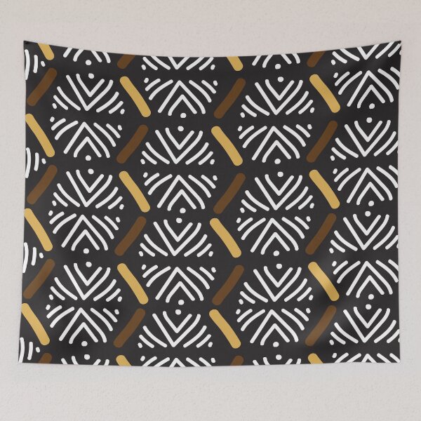 Item preview, African Bogolan fabric design designed and sold by Wolagno.