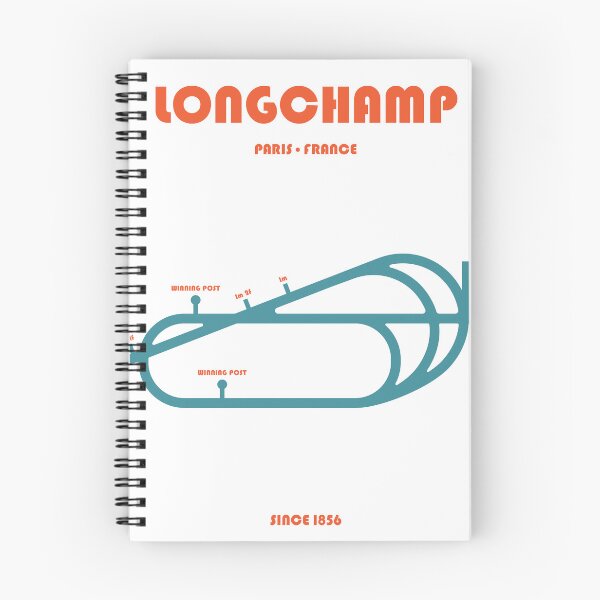 Item preview, Retro Minimalist Longchamp Racecourse Line Art Print designed and sold by The Circuit Collection.