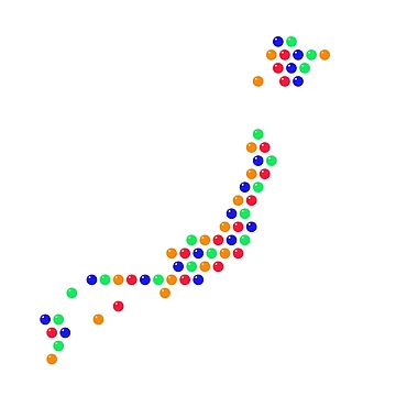 Artwork thumbnail, Multicolored Rhinestone Japan by TheIconSmith
