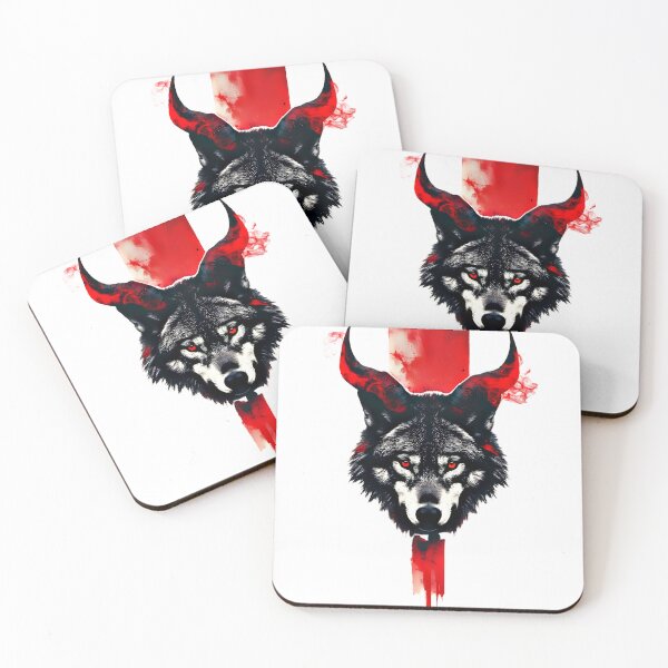Item preview, Bloodmarked Alpha Wolf – Dark Guardian Emblem designed and sold by Neer arts.