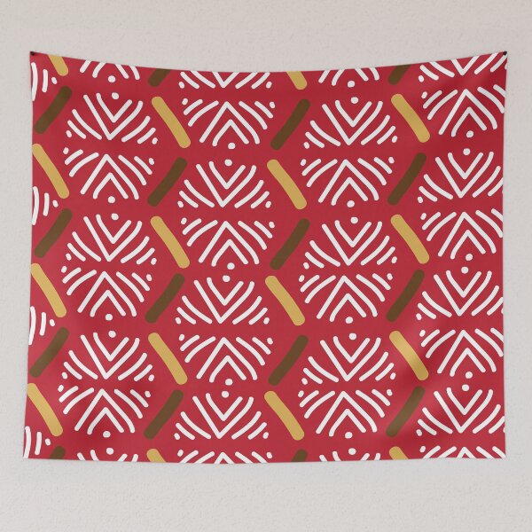 Item preview, African Bogolan fabric design designed and sold by Wolagno.