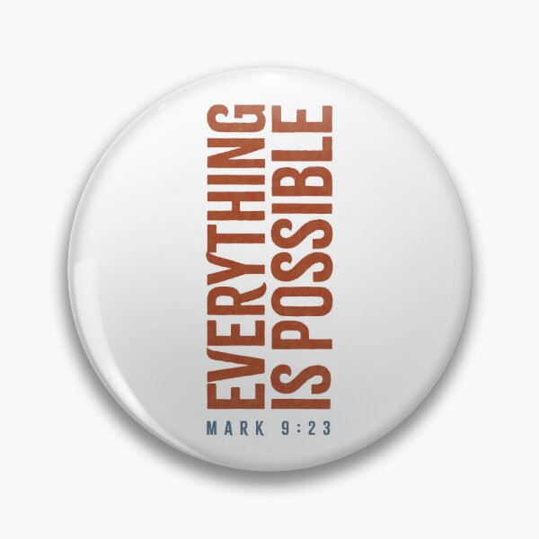 Item preview, Everything is possible - Mark 9:23 designed and sold by LambsPath.