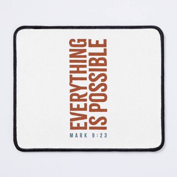 Item preview, Everything is possible - Mark 9:23 designed and sold by LambsPath.