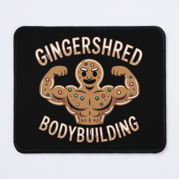Item preview, Funny Gingershred Bodybuilding Gym Christmas designed and sold by MIMSCorneR.