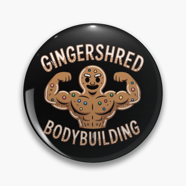 Item preview, Funny Gingershred Bodybuilding Gym Christmas designed and sold by MIMSCorneR.