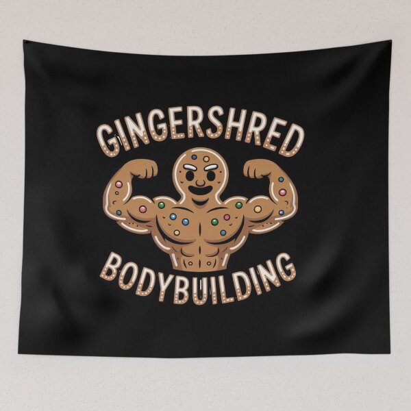 Item preview, Funny Gingershred Bodybuilding Gym Christmas designed and sold by MIMSCorneR.