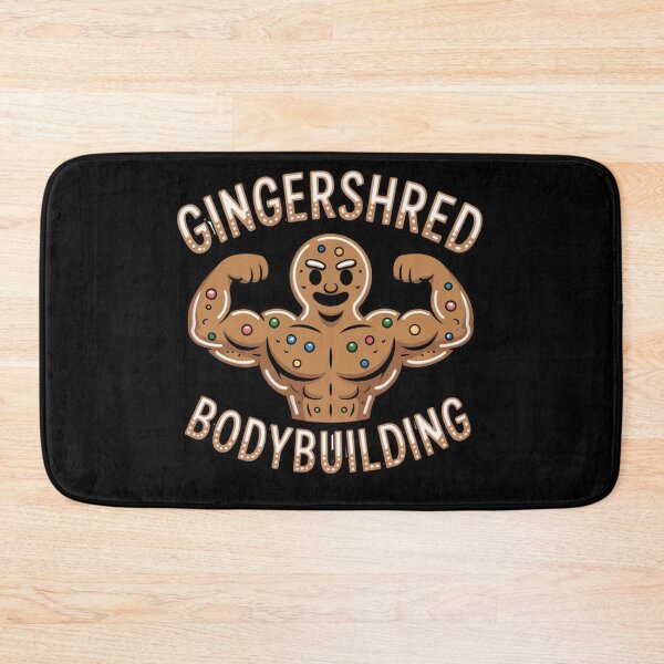Item preview, Funny Gingershred Bodybuilding Gym Christmas designed and sold by MIMSCorneR.