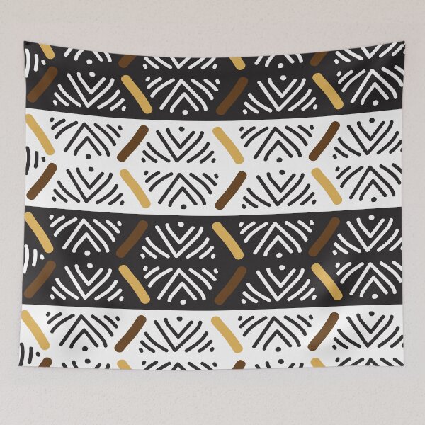 Item preview, African Bogolan fabric design designed and sold by Wolagno.