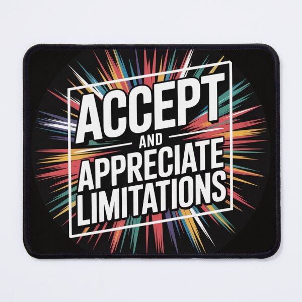 Item preview, Accept And Appreciate Limitations 3 – Embrace Growth, Find Strength designed and sold by The Breathtaking You.