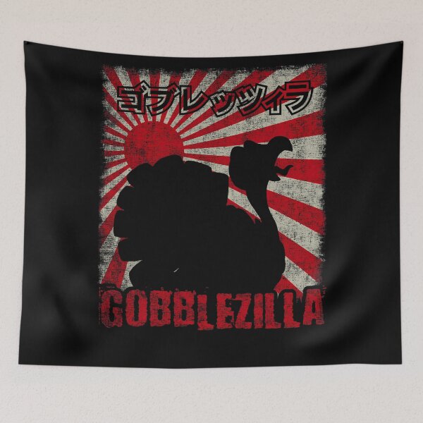 Item preview, Gobblezilla Funny Quote Style Humor Retro Happy Thanksgiving designed and sold by nguyenconguan80.