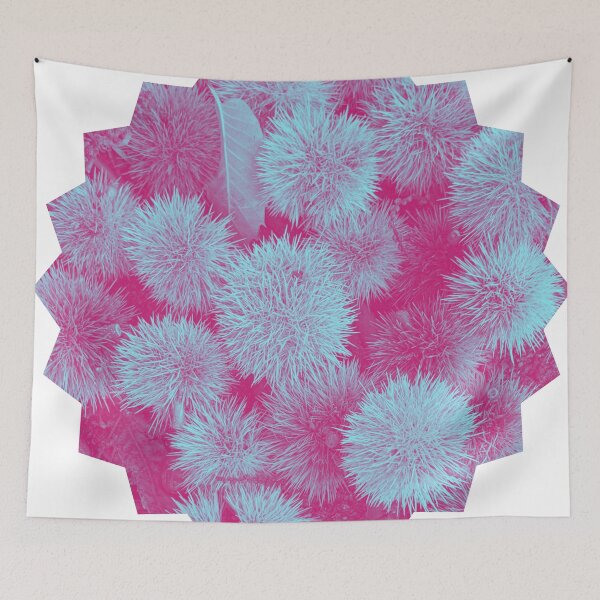 Item preview, Autumn Spiky Chestnut Burrs – Rustic Fall Nature Texture designed and sold by Dryft7.