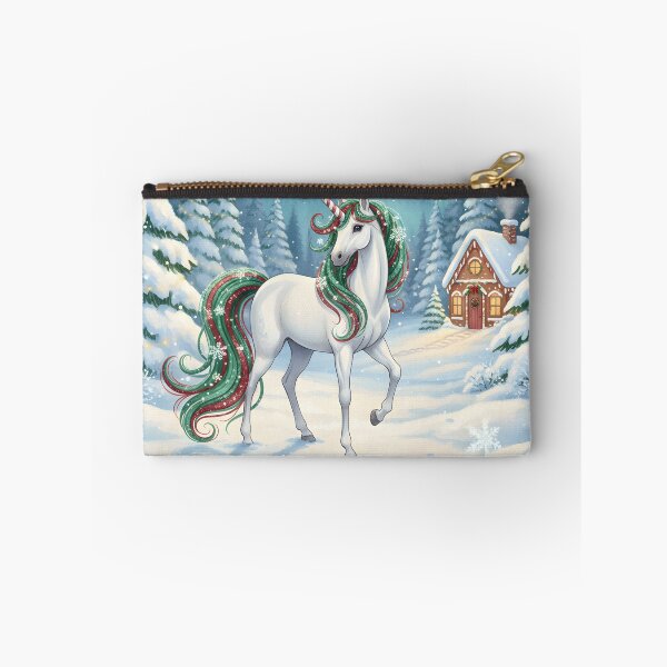 Item preview, Snowy Christmas Unicorn Magic designed and sold by daila70.